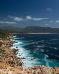 Fototapeta na wymiar Strandszenen auf Korsika