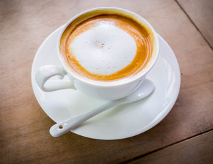 cup of hot Latte