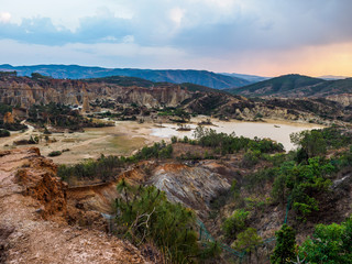 Yuanmou Earthforest in Yunnan Province China.