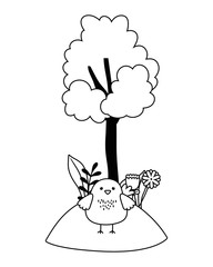 Chicken cartoon vector design vector illustration