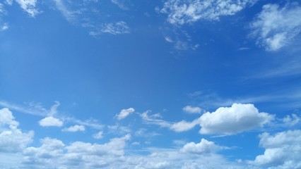 Cloud Formations On A Warm Summer Day