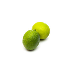 lime isolated on white background