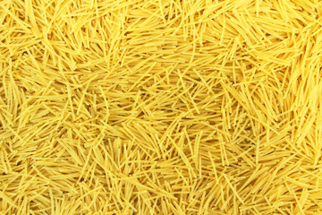 background with italian pasta vermicelli