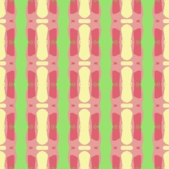 abstract seamless pattern with dark salmon, indian red and pastel green colors. endless texture for wallpaper, creative or fashion design