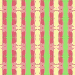 abstract seamless pattern with dark salmon, indian red and pastel green colors. endless texture for wallpaper, creative or fashion design