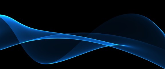 Abstract Business Soft Blue Wave Template Brochure Flyer Background