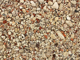 small stones texture light background