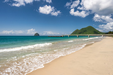 Le Diamant Beach in Martinique (2019)