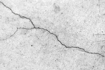 Obraz premium Crack on a cement wall