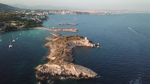 Mallorca Majorca Spain Aerial Drone Video Footage