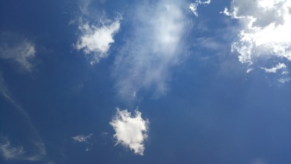 Cloud Formations On A Warm Summer Day