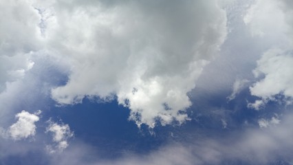 Cloud Formations On A Warm Summer Day