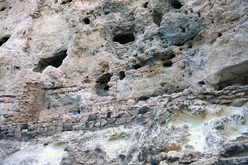 Individual cliff home Montezuma's Castle Arizona