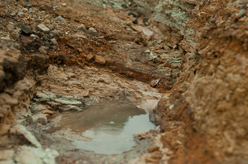 water and rocks 