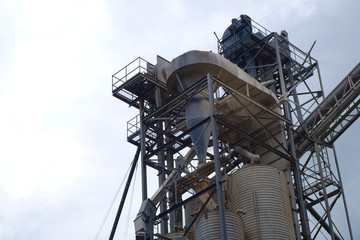 agriculture mill silo cereal grain food processing industry