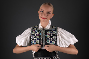 Slovak folk costume  Slovak folklore. 