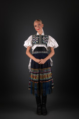 Slovak folk costume  Slovak folklore. 