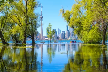 Fotobehang Toronto Toronto Islands Flooded  © Muskoka
