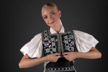 Slovak folk costume  Slovak folklore. 