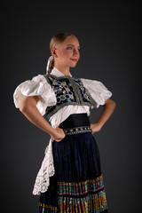 Slovak folk costume  Slovak folklore. 