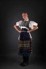 Slovak folk costume  Slovak folklore. 