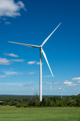 wind turbines on a Wind Farm