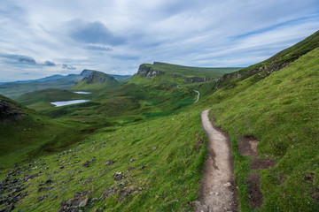 Fototapeta premium The Quiraing , Isle of Skye, UK