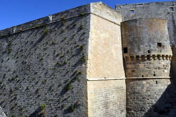 Fototapeta na wymiar Otranto (Lecce) - Fortificazione aragonese
