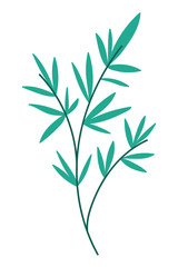 Isolated leaf vector design vector illustration