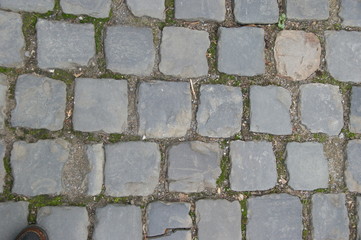 picturesque stones as floor covering in an old city 2