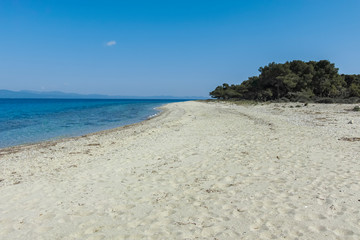 Lagoon Beach at Kassandra Peninsula, Chalkidiki, Greece