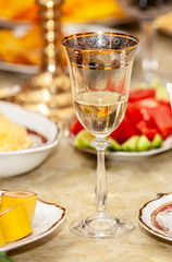glass of champagne