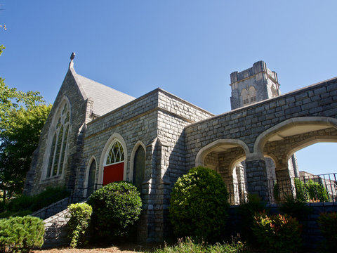 An Stone Episcopal Church In Hendersonville, North Carolina