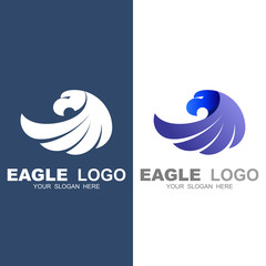 Eagle vector logo, airplane icon, phoenix ,logo design template, wing icon
