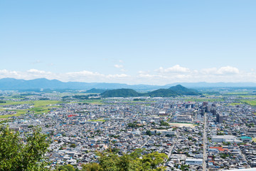 八幡山からの景色