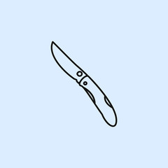 Knife icon. Elements of life style icons. Premium quality graphic design icon. Can be used for web, logo, mobile app, UI, UX