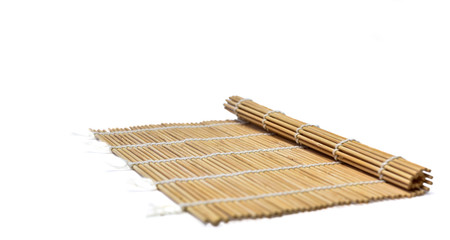 Bamboo mat for placeon the table and cooking
