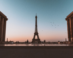 Eiffel Tower Sunrise