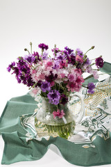 Flowers And Russian National Artworks