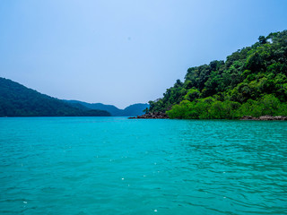 Beach in Mu Koh Surin or Surin Island, Thailand