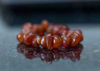 beads on the table, jewelry