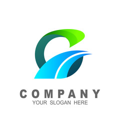 G logo vector graphic element green possible font / alphabet / letter g / natural and medical logo vector, design illustration