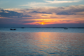 Sea and sky Before Sunset