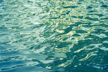 Water wave reflection