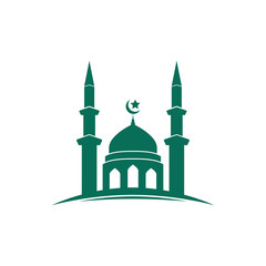 Abstract Mosque Moslem Logo Vector  For Corporate Business