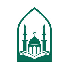Abstract Mosque Moslem Logo Vector  For Corporate Business