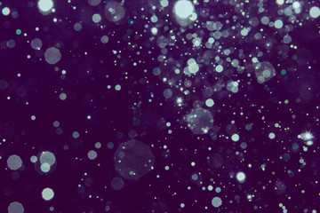 Abstract blur black bokeh