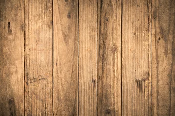 Fotobehang Old grunge dark textured wooden background,The surface of the old brown wood texture,top view brown teak wood paneling © sorrapongs