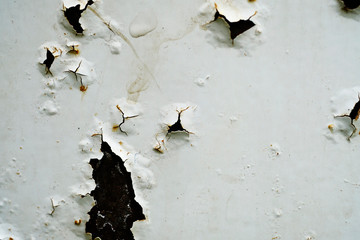 old peeling paint. the background