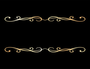 高級感のあるフレームデザインテンプレート